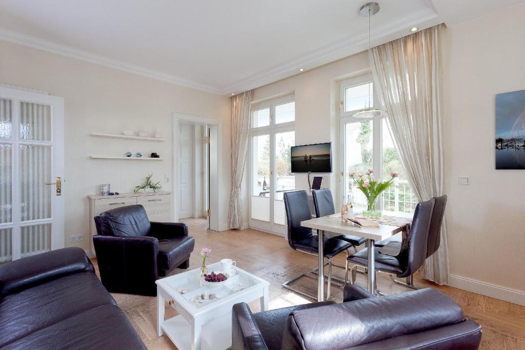 Posezení v ubytování Villa Gruner Nr 13