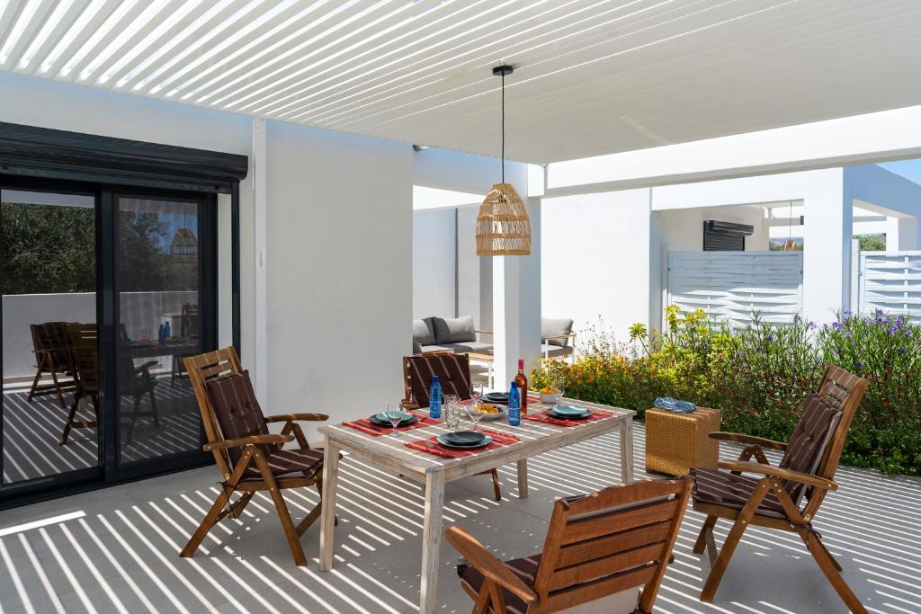 Patio nebo venkovní prostory v ubytování Domus Oliva Villas