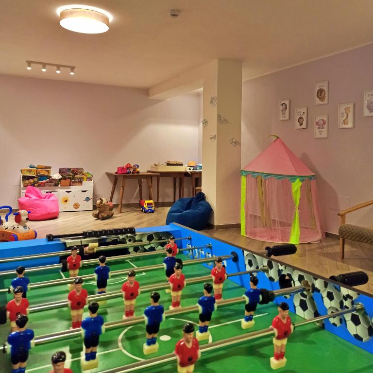 Herní místnost v ubytování GH Hotel Monzoni