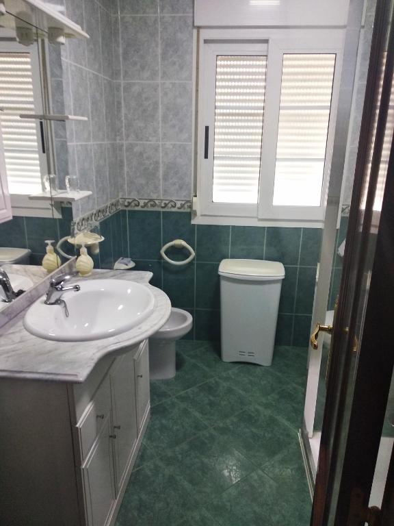 Kúpeľňa v ubytovaní Fonte do Cabo