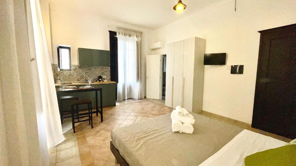 Postel nebo postele na pokoji v ubytování Dimora La Torre