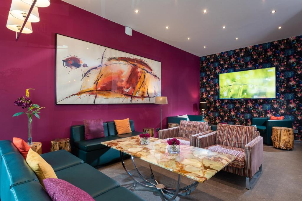 Posezení v ubytování SORAT Hotel Berlin