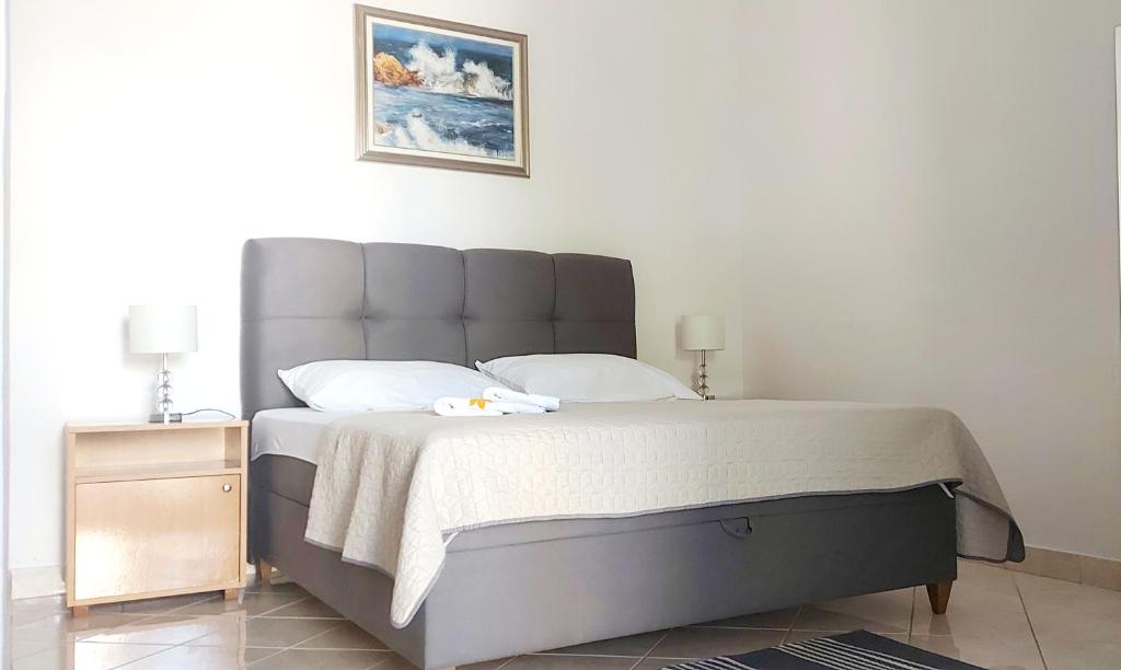 Posteľ alebo postele v izbe v ubytovaní Apartment Biokovo