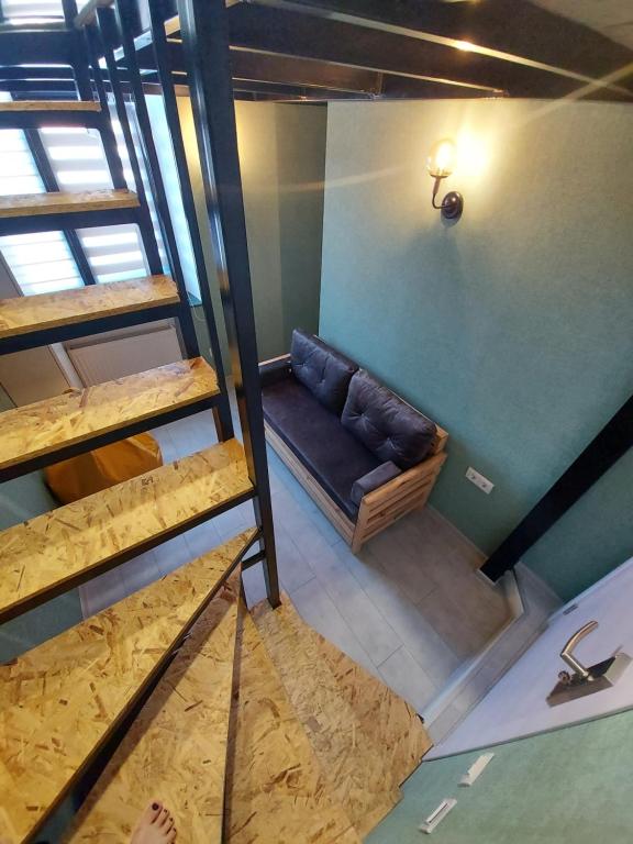 Posezení v ubytování The Passenger Rooms