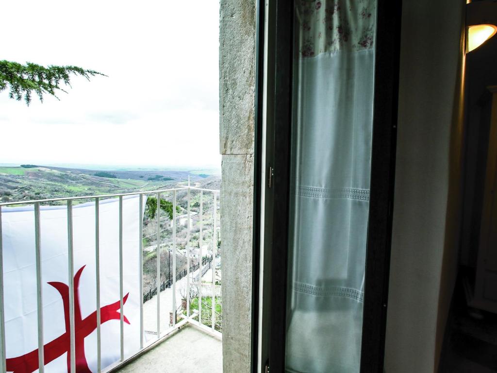 Balkón nebo terasa v ubytování I Templari di Alberona