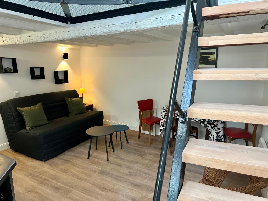 Posedenie v ubytovaní Charmant studio au cœur de l’écusson