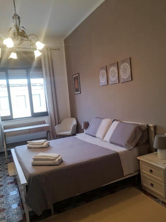 Posteľ alebo postele v izbe v ubytovaní L'oasi di Angela, CIN IT11163C2000Q5074
