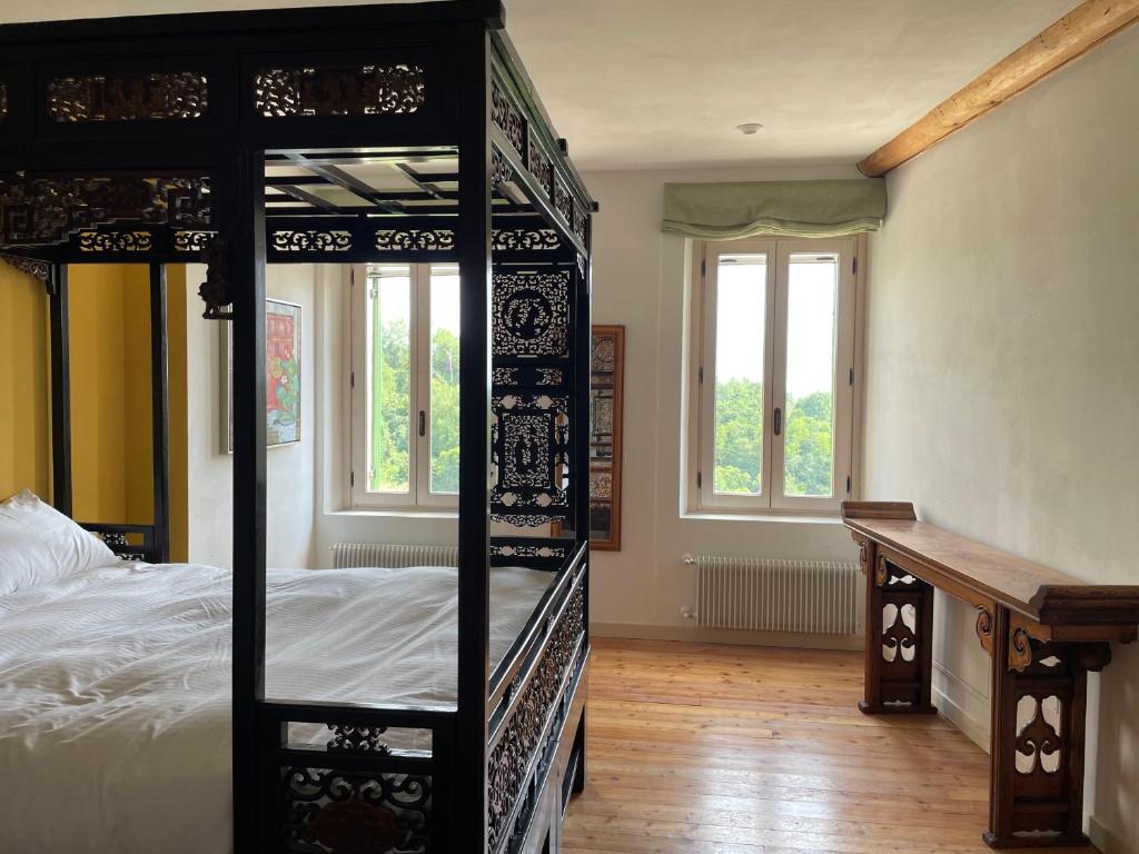 Postel nebo postele na pokoji v ubytování Agriturismo ValBarè