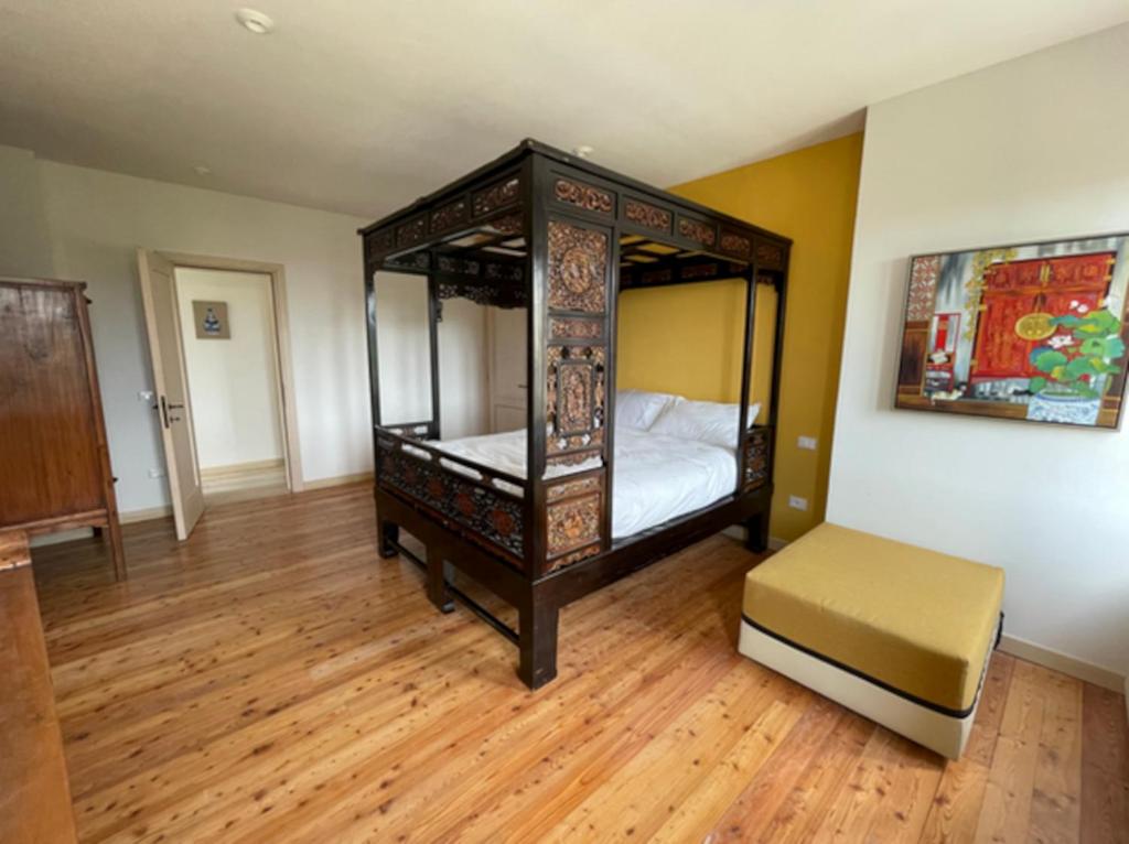 Postel nebo postele na pokoji v ubytování Agriturismo ValBarè