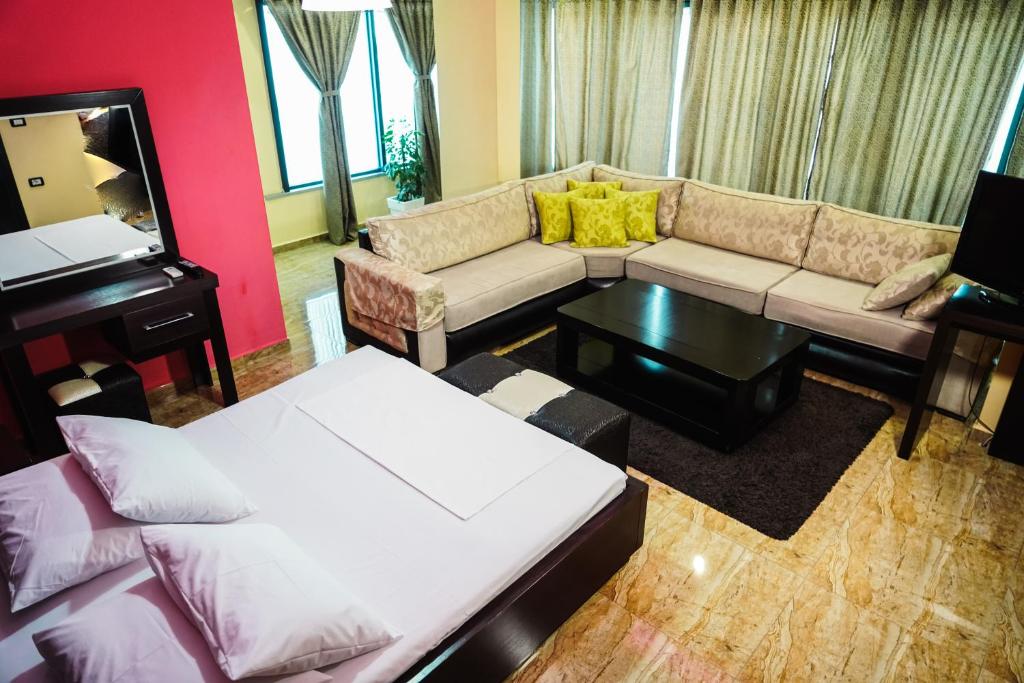 Posezení v ubytování Hotel Magic