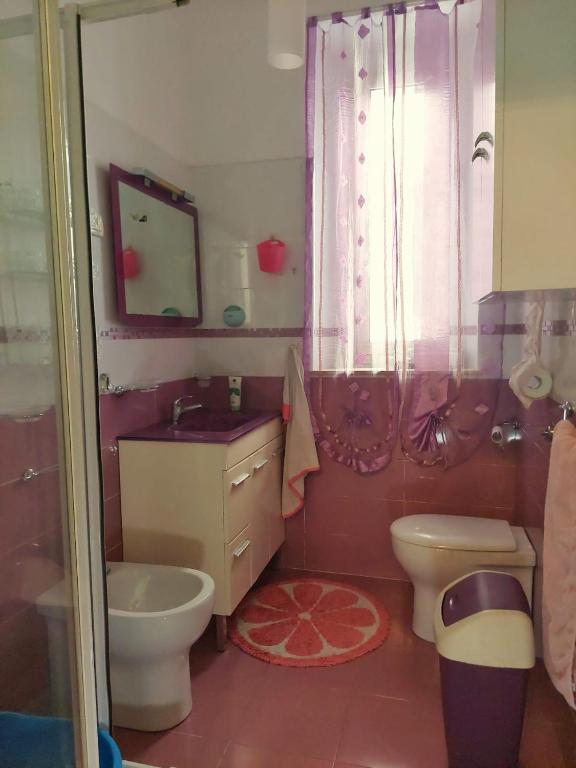 Koupelna v ubytování Casa Vacanze La Piazzz
