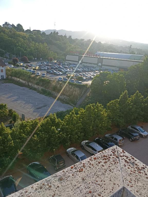 Letecký snímek ubytování Attico al Gallitello