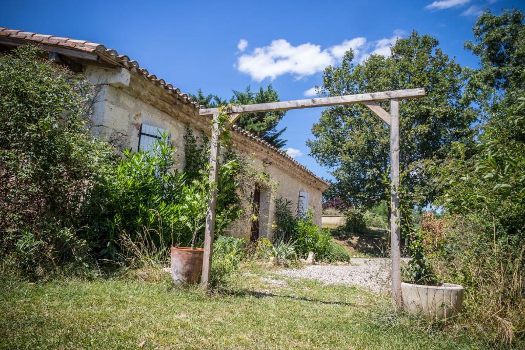 Zahrada ubytování Chambres d'hôtes Enmarcade