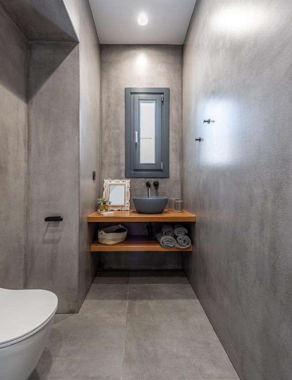 Koupelna v ubytování Hotel Ippocampos Studios