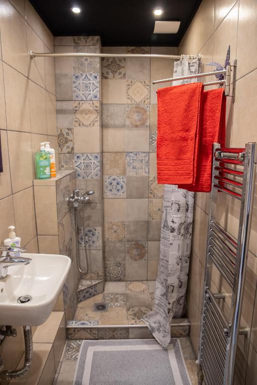 A bathroom at Lunar Meteorites