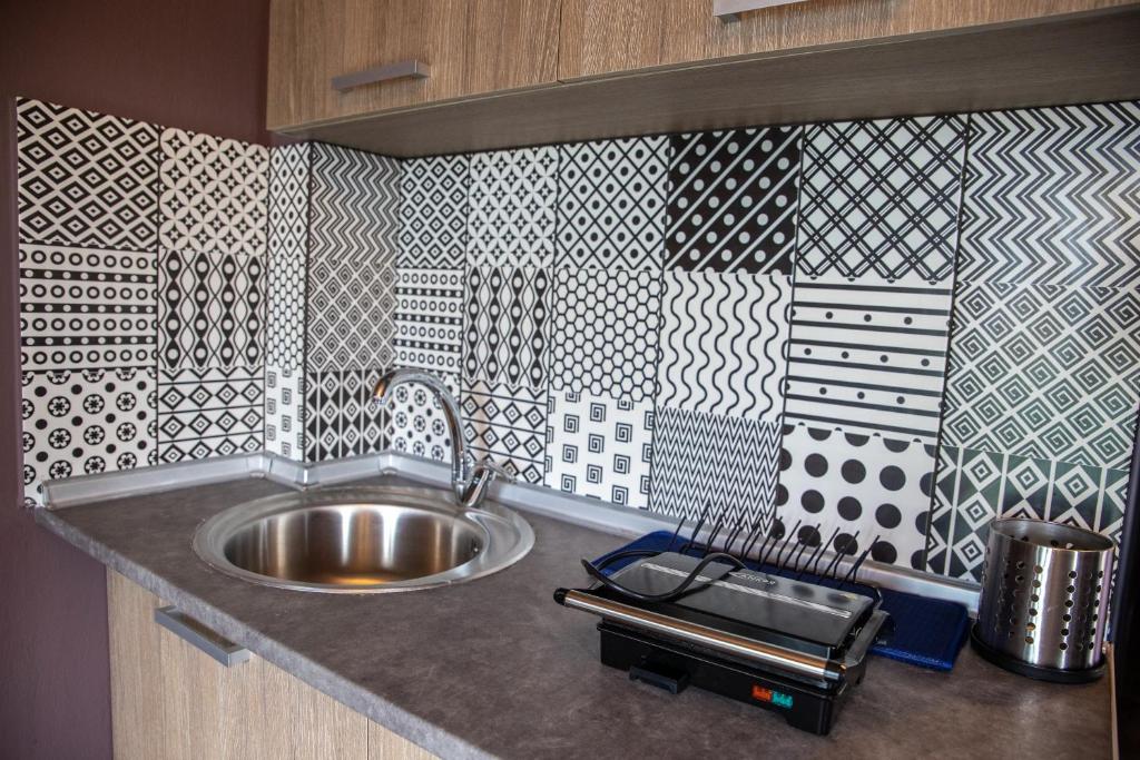 A kitchen or kitchenette at Lunar Meteorites