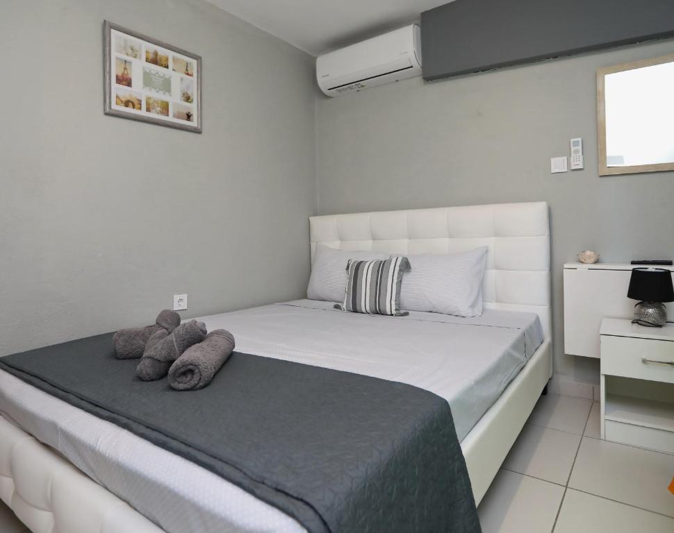 A bed or beds in a room at iLposto Down