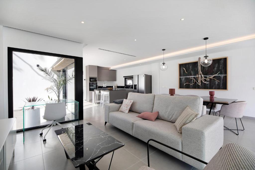 A seating area at Andrea Sea Villa