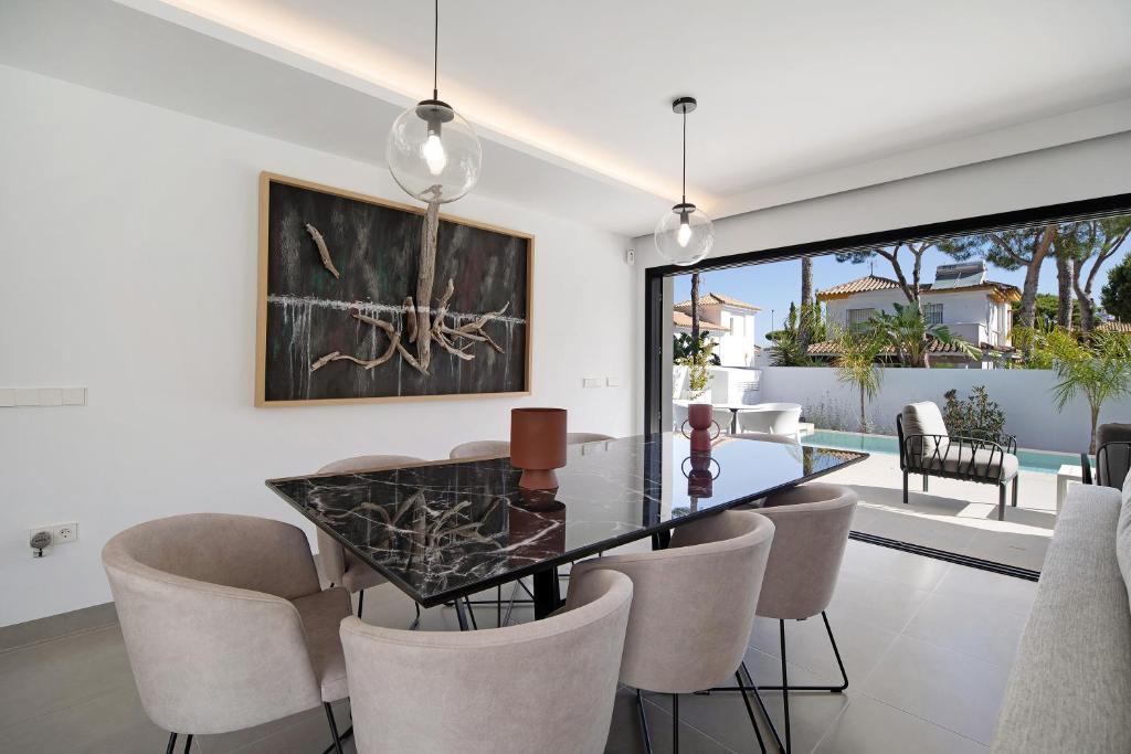 A seating area at Andrea Sea Villa