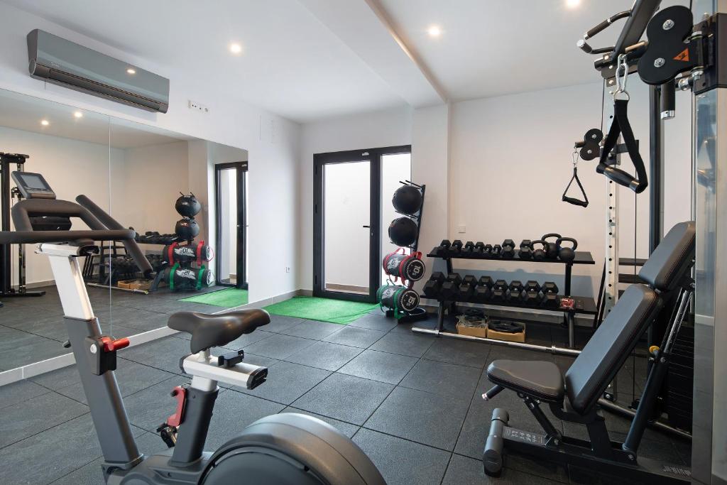 Centrum fitness w obiekcie Maria del Mar Sea Villa