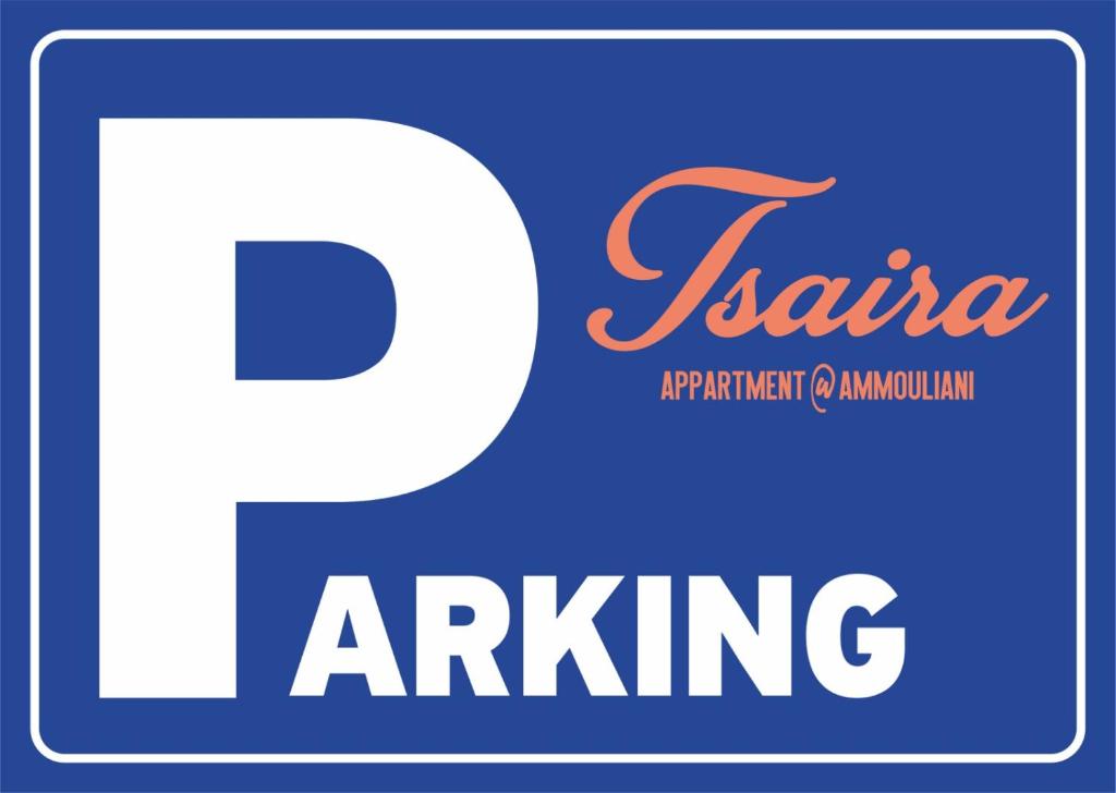 Certifikát, hodnocení, plakát nebo jiný dokument vystavený v ubytování APARTMENT TSAIRA