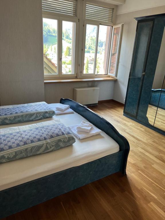 Postel nebo postele na pokoji v ubytování SAVOY 26