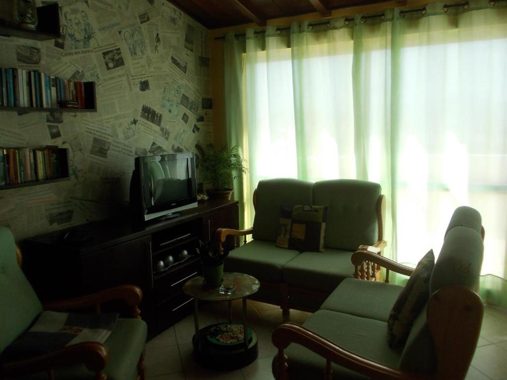 Posezení v ubytování Casa Comba