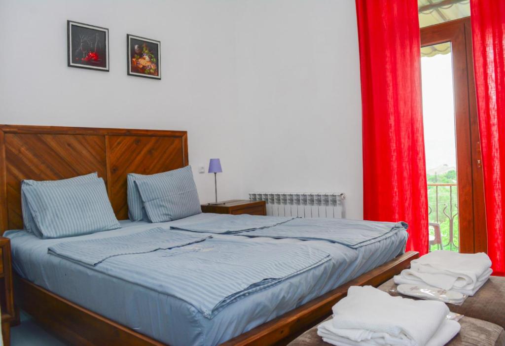 Postel nebo postele na pokoji v ubytování Old Bridge B&B