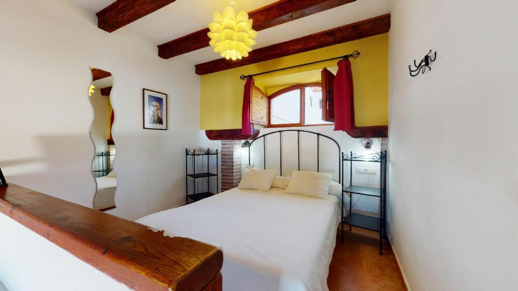 Posteľ alebo postele v izbe v ubytovaní El Palomar de la Breña