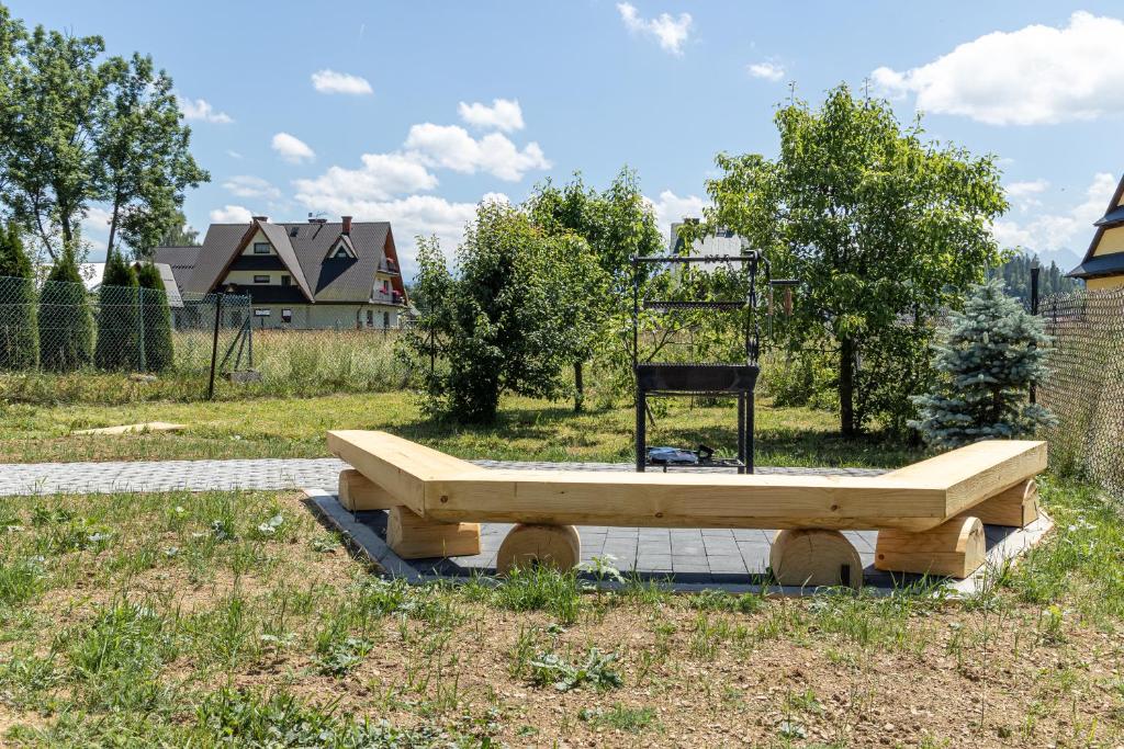 Vonkajšia záhrada v ubytovaní Bajka Chateau
