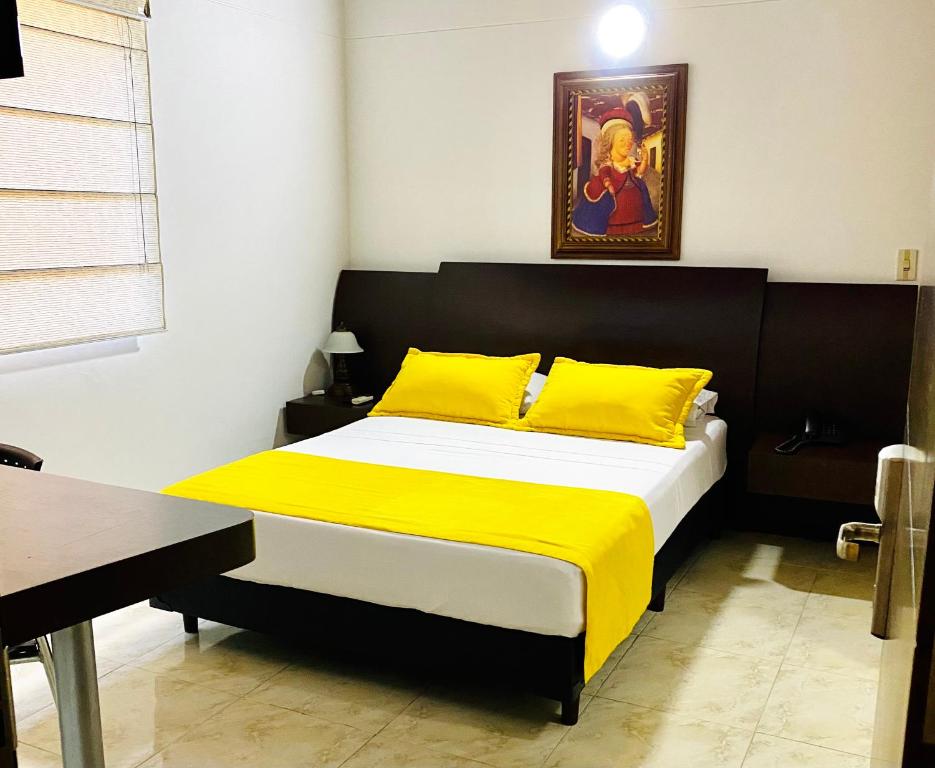 Postel nebo postele na pokoji v ubytování Hotel Palma 70