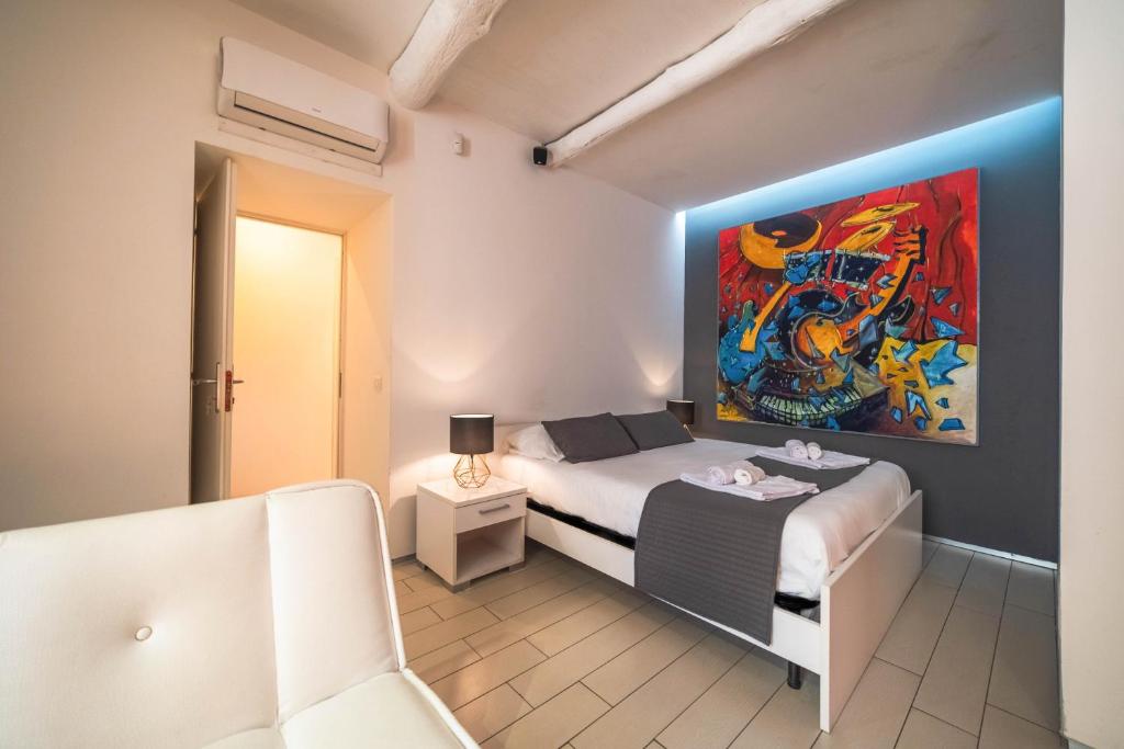 Część wypoczynkowa w obiekcie Villino Erminia - Seaside Art b&b
