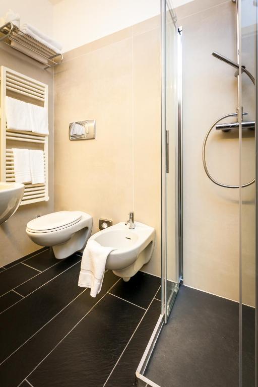 Kúpeľňa v ubytovaní Hotel Lo Scoiattolo