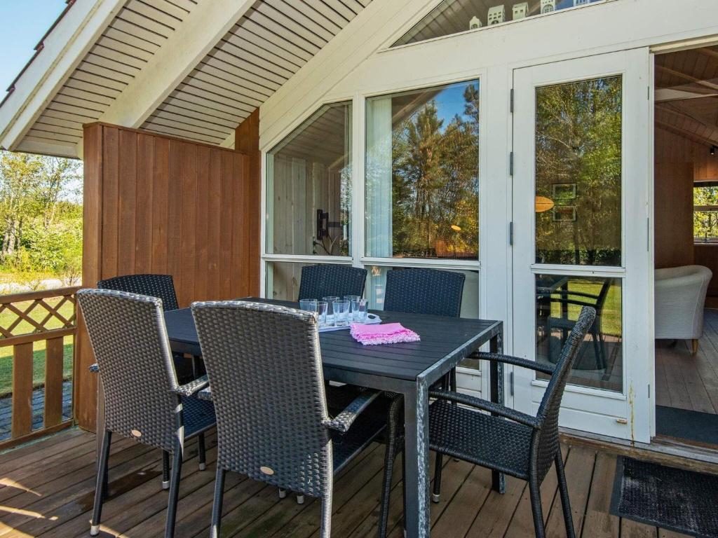 Balkón nebo terasa v ubytování Holiday home Hemmet CCXLVI