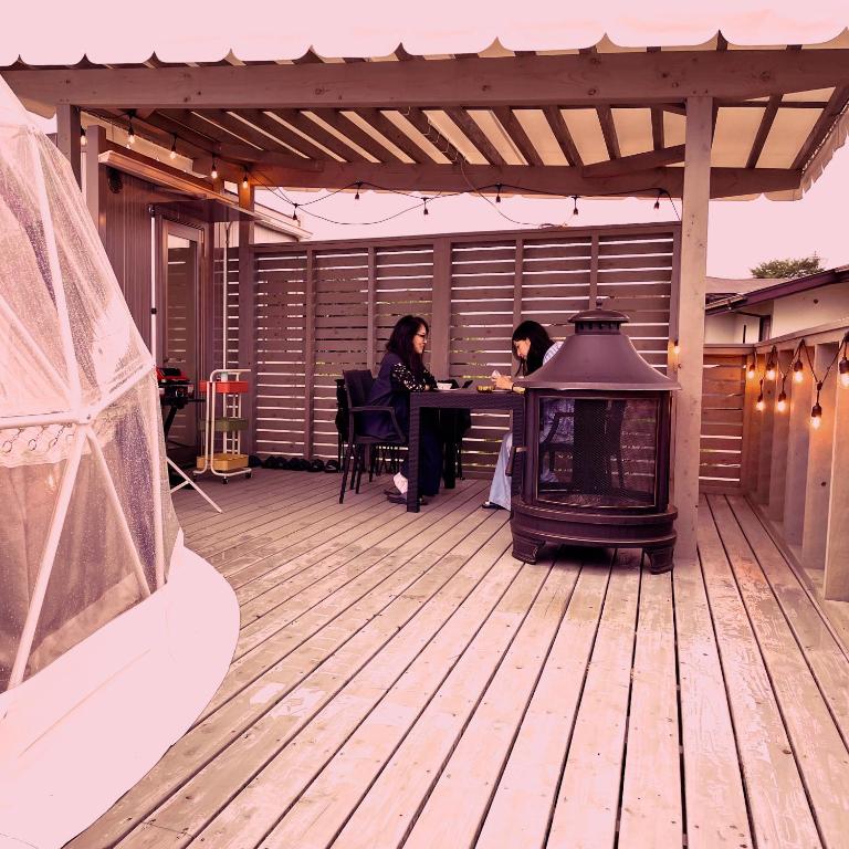 Ospiti di Necoana Glamping