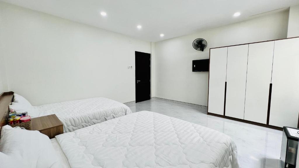 Postel nebo postele na pokoji v ubytování Cô Ba Homestay