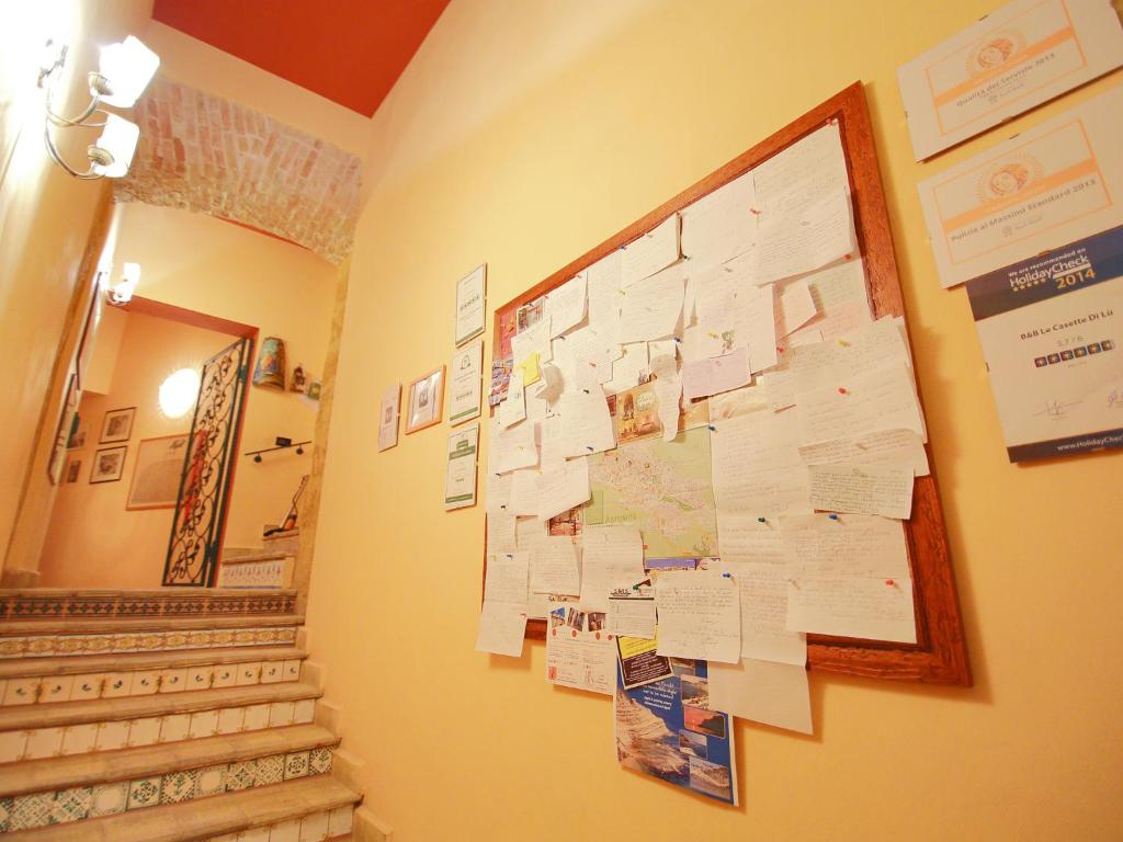 Půdorys ubytování B&B Le Casette Di Lù
