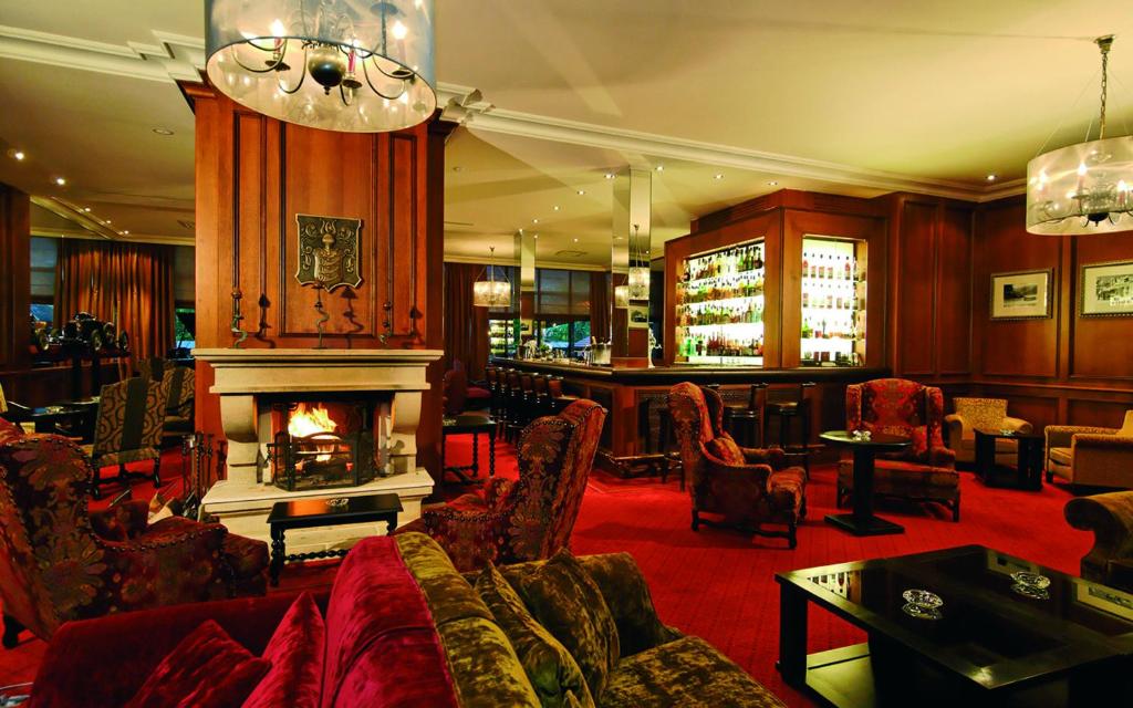 Posezení v ubytování Le Grand Hotel & Spa