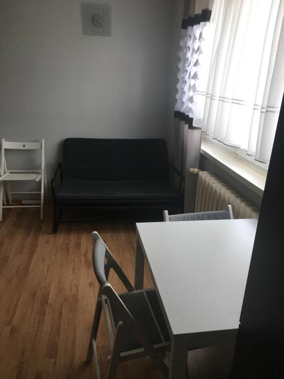 Posedenie v ubytovaní Jelitkowo Beach Apartment