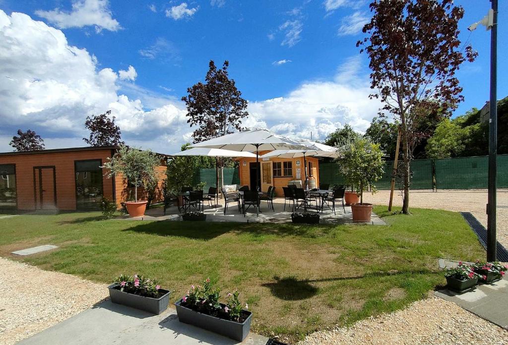 Zahrada ubytování Garda Di Vino Agricamping & Wine Shop Lazise