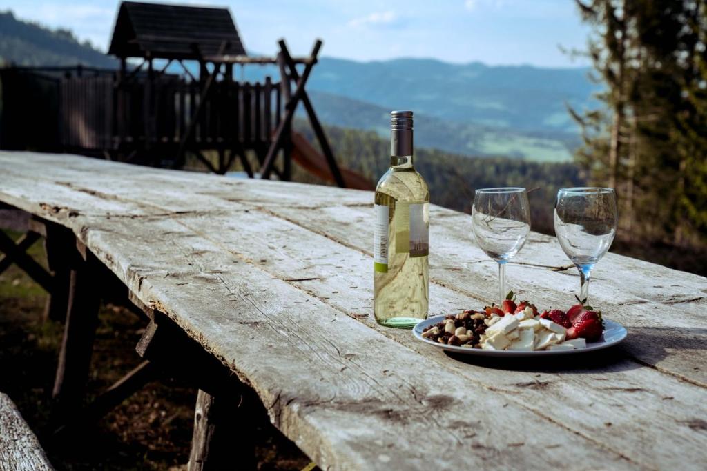 Nápoje v ubytování Chalet Hebalm