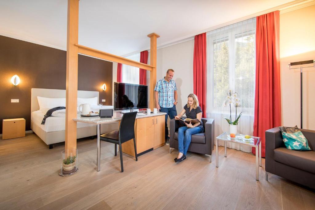 Belvedere Swiss Quality Hotel - Double Room Deluxe - Vista De Jardín Con Aire Acondicionado