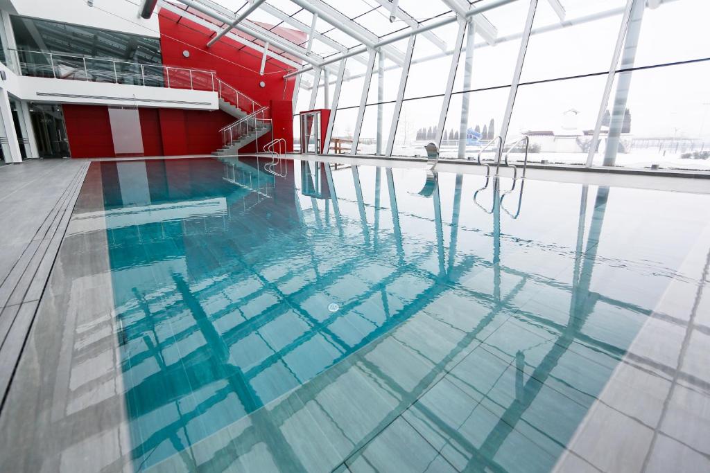 Bazén v ubytování Uva Nestum Wine & SPA nebo v jeho okolí