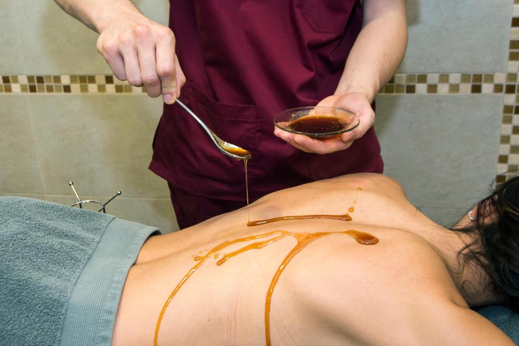 Lázně a/nebo wellness v ubytování Uva Nestum Wine & SPA