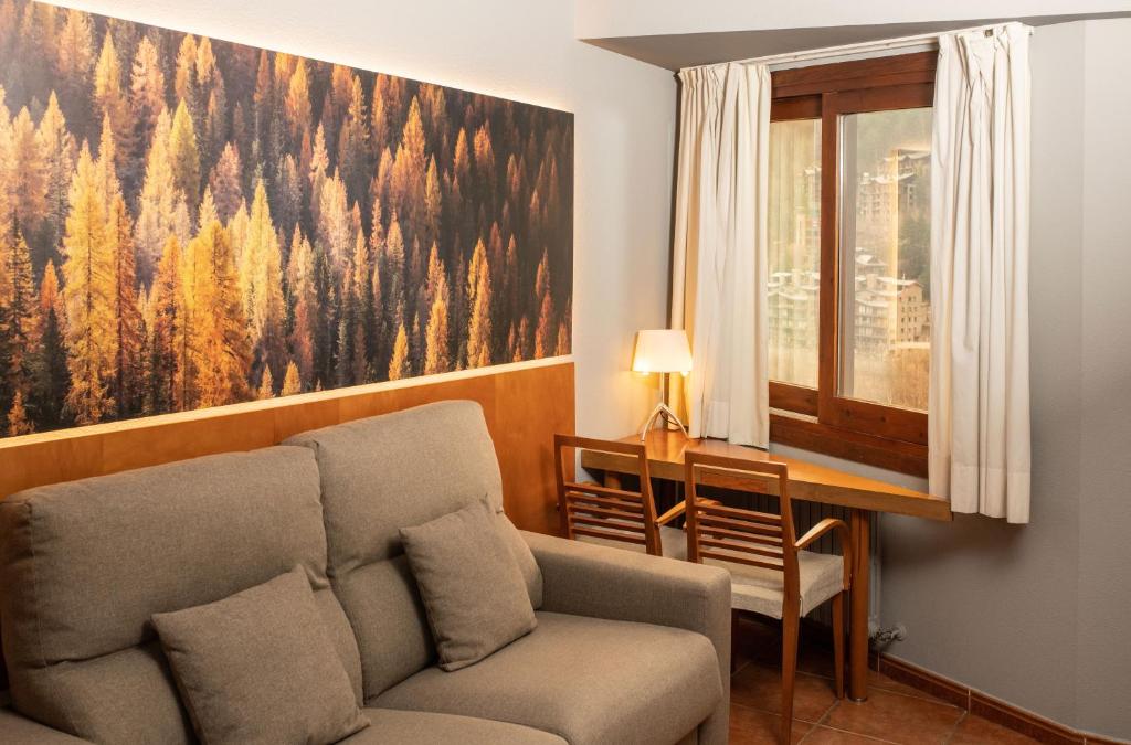 Posezení v ubytování Abba Xalet Suites Hotel