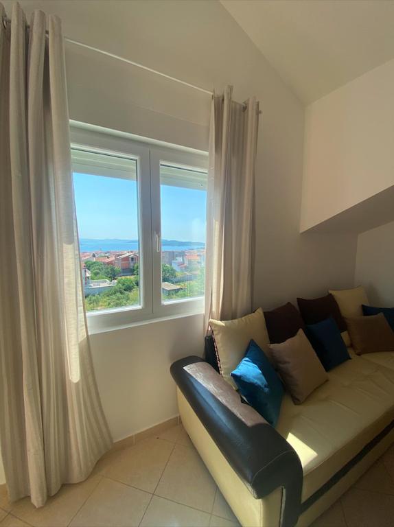 Posezení v ubytování Little summer paradise - apartment with sea view