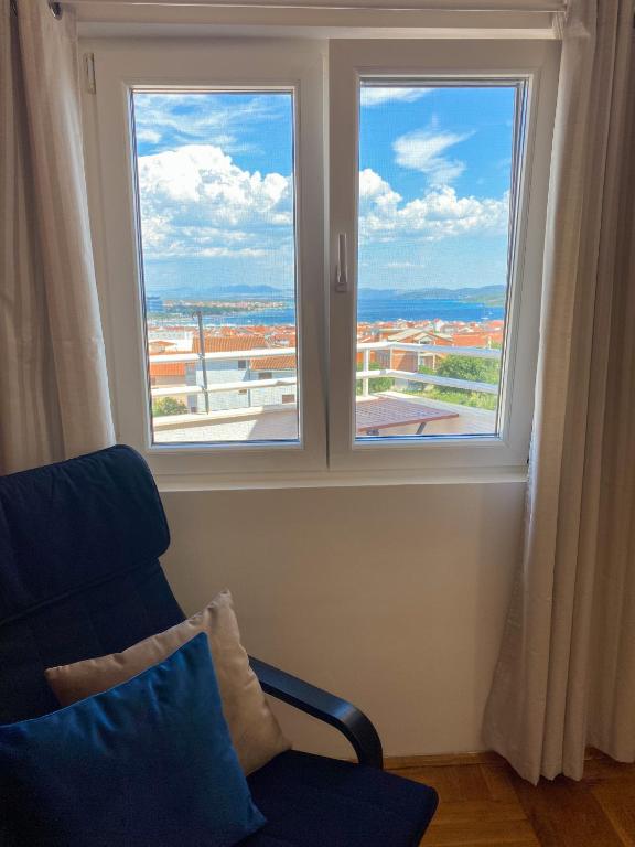 Posezení v ubytování Little summer paradise - apartment with sea view