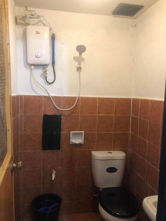Koupelna v ubytování Mylene Room Rental