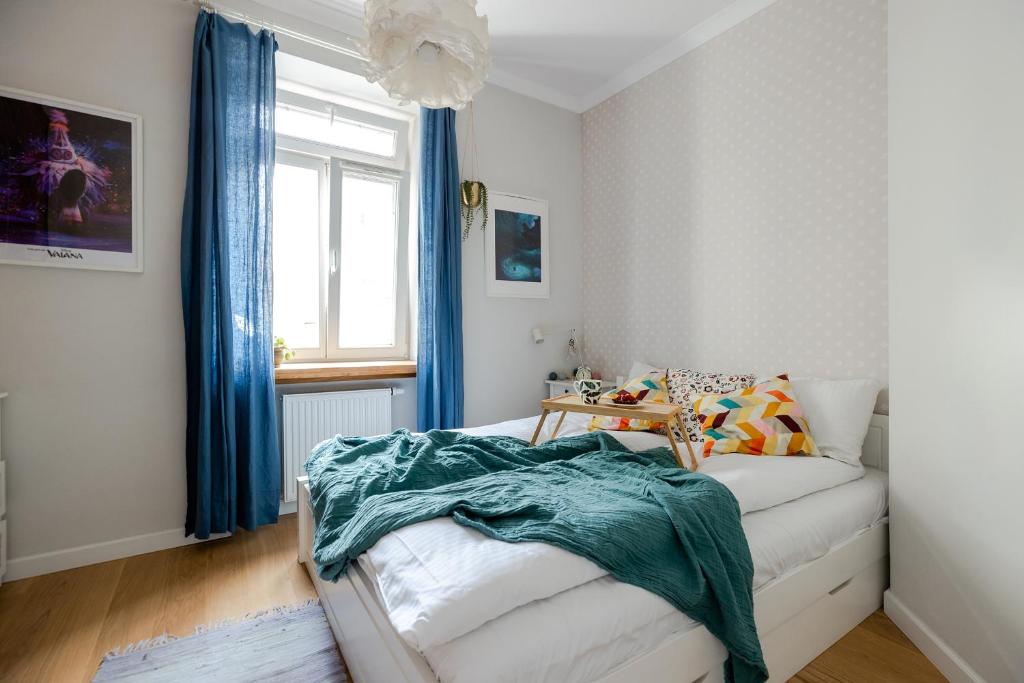 Posteľ alebo postele v izbe v ubytovaní ShortStayPoland Mała (B87)