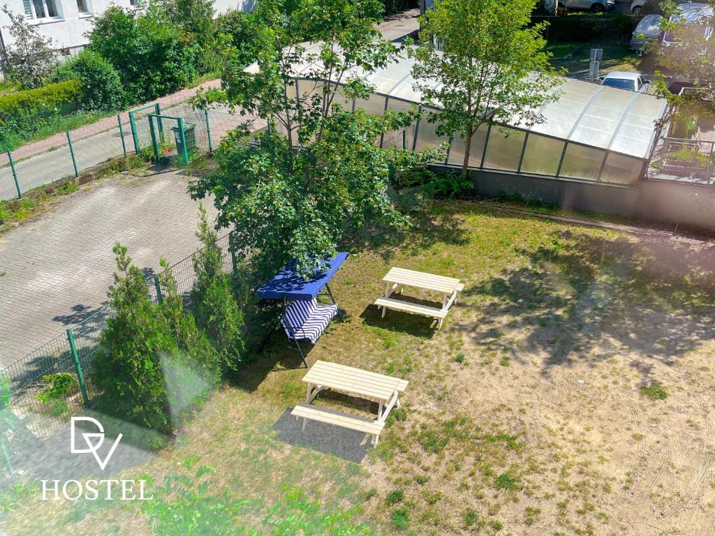 Vonkajšia záhrada v ubytovaní Hostel DV Morski - z prywatnymi łazienkami